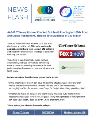 AAE/IADT Newsflash